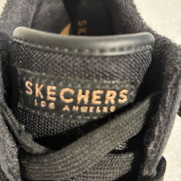 Women Skechers Arch Fit Air Cooled Black Shoes With Memory Foam. Size 7 - Picture 9 of 10